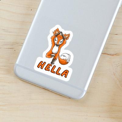 Sticker Yoga Fuchs Hella Notebook Sticker Yoga Fuchs Hella Notebook Image