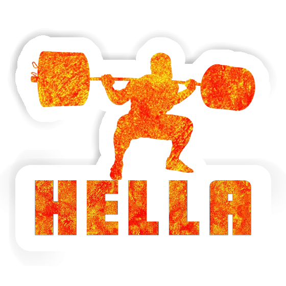 Haltérophilie Autocollant Hella Notebook Haltérophilie Autocollant Hella Gift package Image