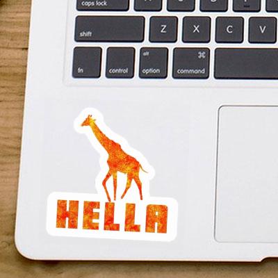Autocollant Hella Girafe Notebook Autocollant Hella Girafe Gift package Image