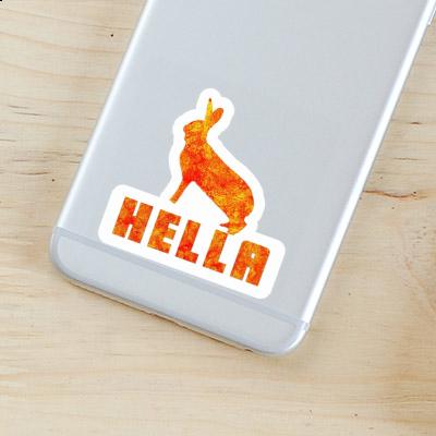 Autocollant Lapin Hella Autocollant Lapin Hella Image