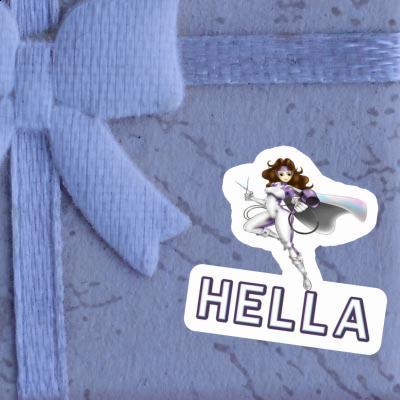 Aufkleber Hella Frisörin Notebook Aufkleber Hella Frisörin Gift package Image