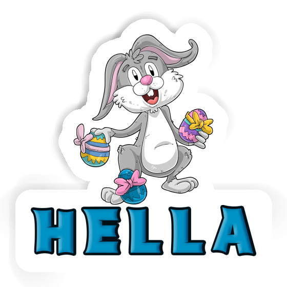 Sticker Hella Easter Bunny Laptop Sticker Hella Easter Bunny Laptop Image