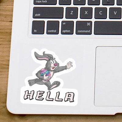Hella Autocollant Lapin de Pâques Notebook Hella Autocollant Lapin de Pâques Notebook Image