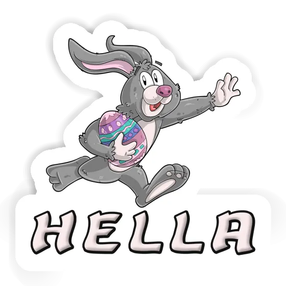 Hella Autocollant Lapin de Pâques Notebook Hella Autocollant Lapin de Pâques Gift package Image