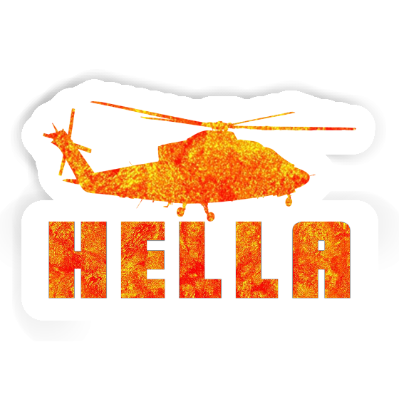 Autocollant Hélicoptère Hella Gift package Image