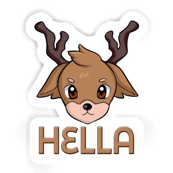 Autocollant Tête de cerf Hella Autocollant Tête de cerf Hella Image