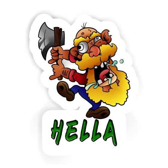 Sticker Hella Forest Ranger Notebook Sticker Hella Forest Ranger Gift package Image