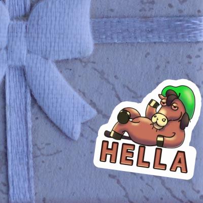 Sticker Hella Horse Notebook Sticker Hella Horse Notebook Image