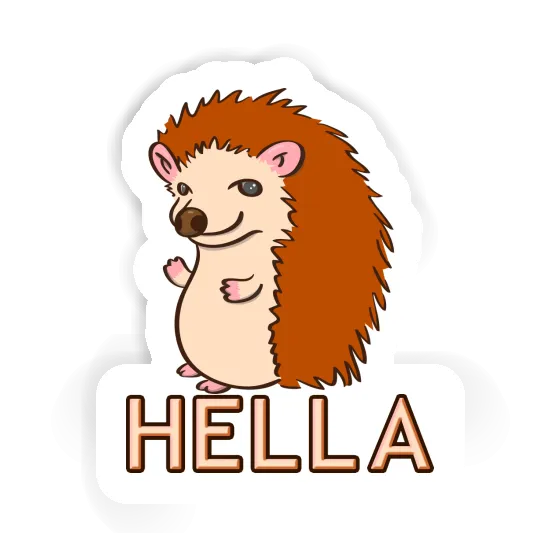 Hella Sticker Hedgehog Notebook Hella Sticker Hedgehog Notebook Image