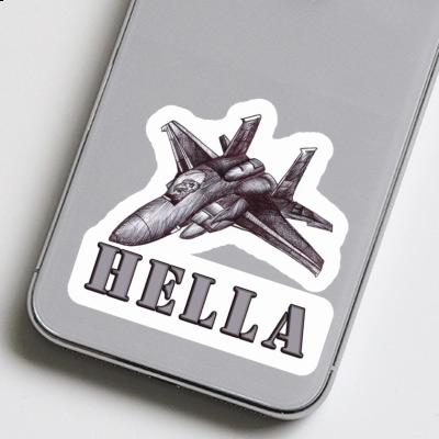 Hella Sticker Plane Notebook Hella Sticker Plane Gift package Image
