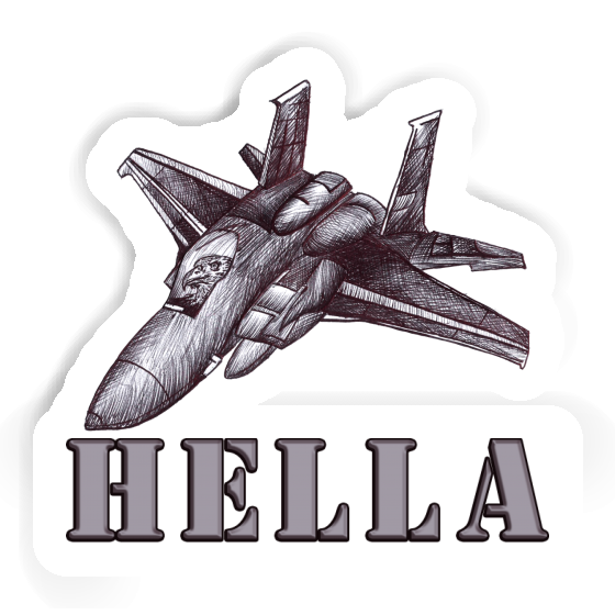 Hella Sticker Plane Notebook Hella Sticker Plane Notebook Image