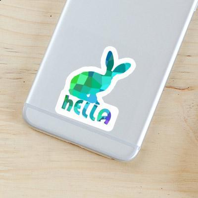 Hella Autocollant Lapin Notebook Hella Autocollant Lapin Notebook Image