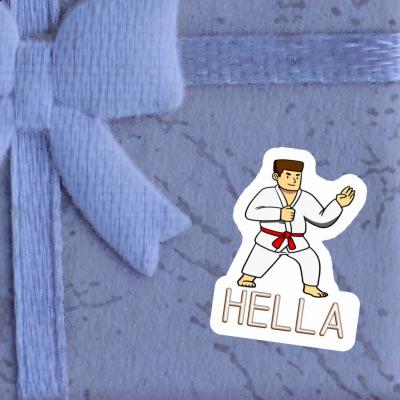 Aufkleber Karateka Hella Notebook Aufkleber Karateka Hella Gift package Image