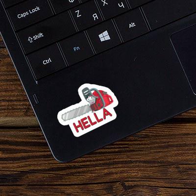 Sticker Chainsaw Hella Image