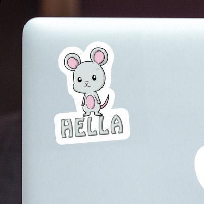 Mouse Sticker Hella Laptop Image
