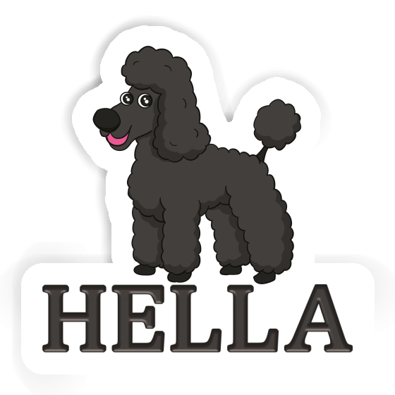 Sticker Hella Poodle Gift package Image