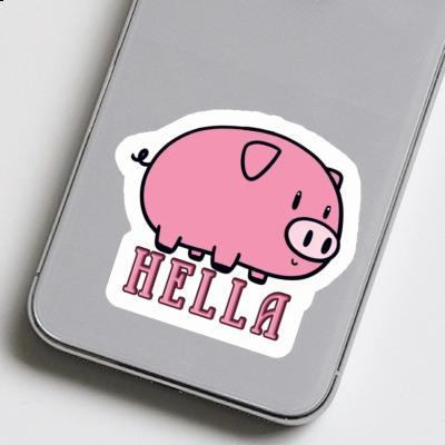 Pig Sticker Hella Laptop Pig Sticker Hella Laptop Image