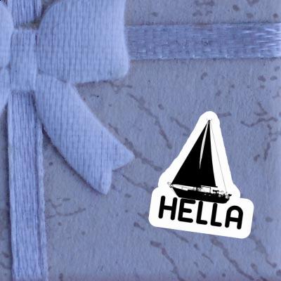 Sticker Hella Segelboot Notebook Sticker Hella Segelboot Gift package Image