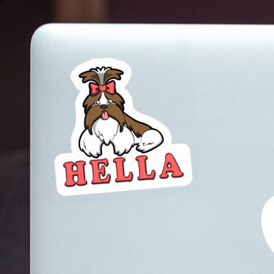 Sticker Hella Shih Tzu Notebook Image
