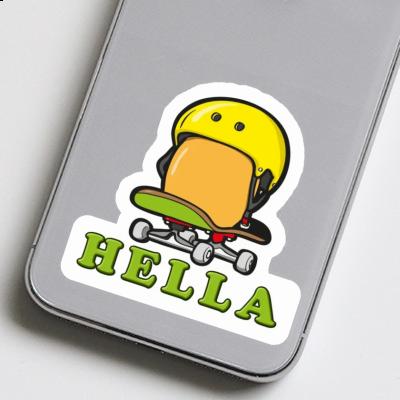 Hella Sticker Skater Notebook Image