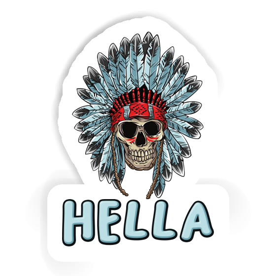 Sticker Hella Indian Skull Gift package Image
