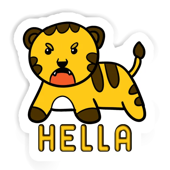 Autocollant Tigre Hella Autocollant Tigre Hella Image