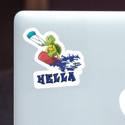 Kitesurfer Sticker Hella Notebook Image