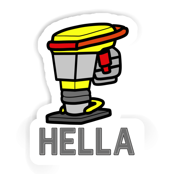 Sticker Hella Vibratory tamper Sticker Hella Vibratory tamper Image