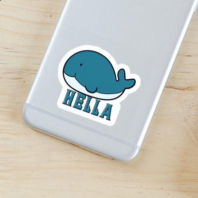Hella Autocollant Baleine Laptop Image