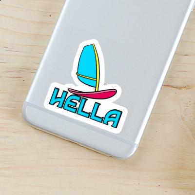 Sticker Hella Windsurfbrett Image