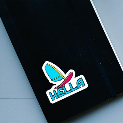 Sticker Hella Windsurfbrett Notebook Sticker Hella Windsurfbrett Gift package Image