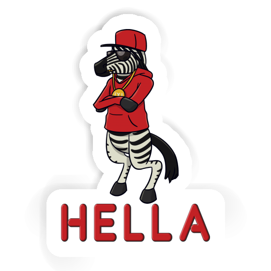 Zebra Autocollant Hella Laptop Zebra Autocollant Hella Laptop Image