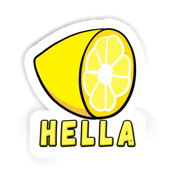 Zitrone Sticker Hella Notebook Zitrone Sticker Hella Gift package Image
