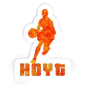 Hoyt Autocollant Joueur de basket-ball Image