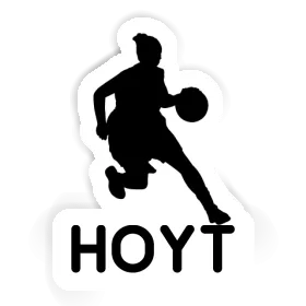 Hoyt Aufkleber Basketballspielerin Image