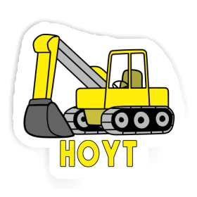 Hoyt Aufkleber Bagger Image