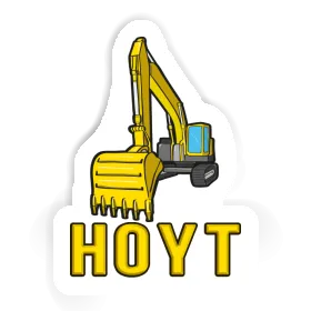 Excavator Sticker Hoyt Image