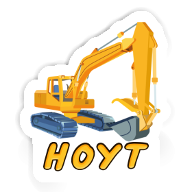 Hoyt Sticker Excavator Image