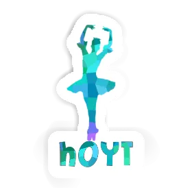 Ballerina Sticker Hoyt Image