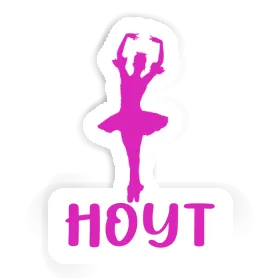 Ballerina Sticker Hoyt Image