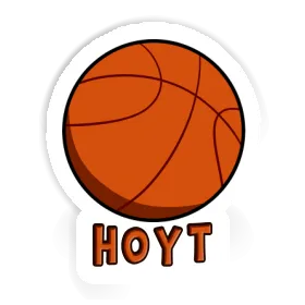 Hoyt Sticker Basketball Image