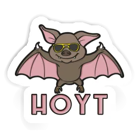 Hoyt Sticker Fledermaus Image