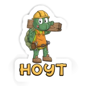 Hoyt Sticker Construction worker Image