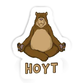 Sticker Hoyt Bear Image