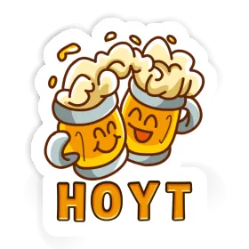 Aufkleber Hoyt Bier Image