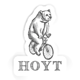 Sticker Hoyt Bicycle rider Image