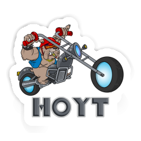 Hoyt Aufkleber Biker Image