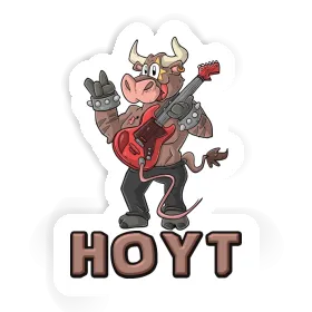 Guitarist Sticker Hoyt Image