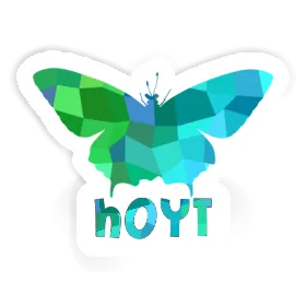 Sticker Butterfly Hoyt Image