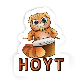 Sticker Trommlerin Hoyt Image